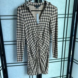 NWT Sanctuary Houndstooth Dress